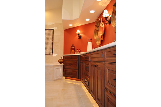 Scottsdale, AZ bathroom remodeling contractor. Upscale Master Bathroom remodel with before and after photos