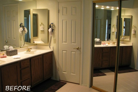 Tempe, AZ Bathroom Remodeling Contractor. Master bathroom renovation with a large soaking tub and accessible shower.