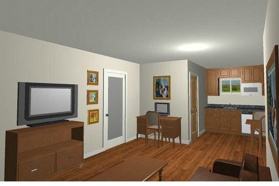 Paradise Valley, AZ Home Addition Contractor. In-law addition with accessibility features and kitchenette.