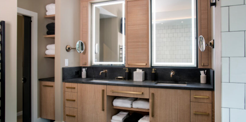 Bathroom That Defines The Future of Floating Wall-Hung Vanities - Dura  Supreme Cabinetry